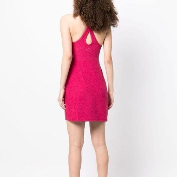 Beyond Yoga Spacedye Under Lock and Key Mini Dress Pink Magenta - Picture 8 of 9